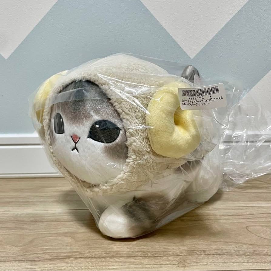 ひつじにゃん&amp;ミツバチにゃんBIGぬいぐるみ～ダッシュ！～ mofusand BIGぬいぐるみ ダッシュ ミツバチにゃん ひつじにゃん